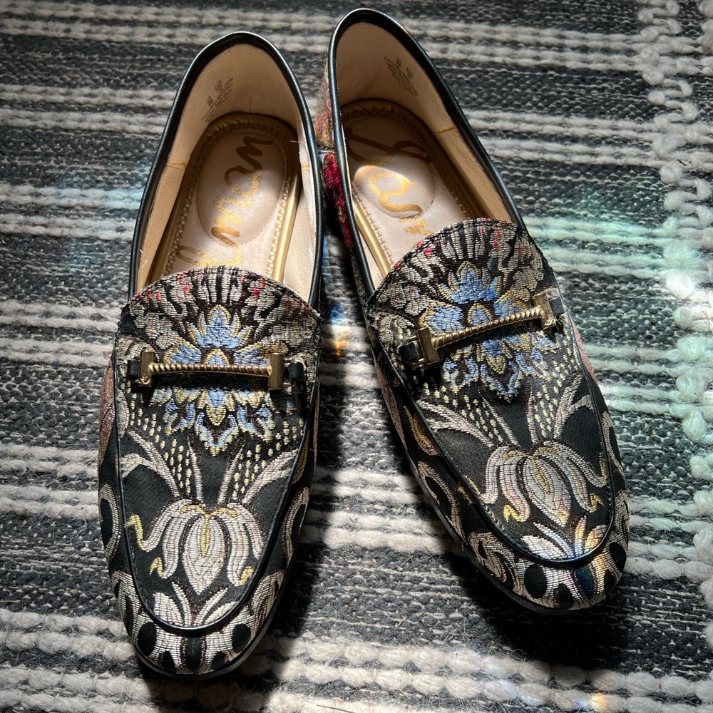 Sam Edelman embroidered loafers